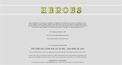 Desktop Screenshot of heroescamp.blogspot.com