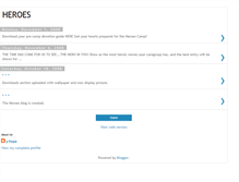Tablet Screenshot of heroescamp.blogspot.com