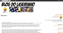 Desktop Screenshot of blog-ligeirinho.blogspot.com