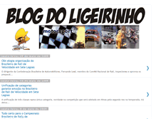 Tablet Screenshot of blog-ligeirinho.blogspot.com