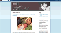 Desktop Screenshot of hurtbyhomebirth.blogspot.com