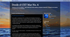 Desktop Screenshot of cetmar6.blogspot.com