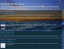 Tablet Screenshot of cetmar6.blogspot.com