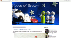 Desktop Screenshot of ahouseofbrown.blogspot.com