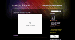 Desktop Screenshot of mudemosassunto.blogspot.com