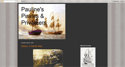 Desktop Screenshot of paulinespiratesandprivateers.blogspot.com