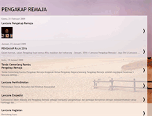 Tablet Screenshot of pengakapremajakedah.blogspot.com