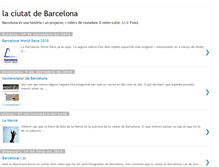 Tablet Screenshot of laciutatdebarcelona.blogspot.com