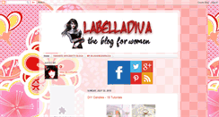 Desktop Screenshot of labelladiva.blogspot.com