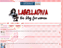 Tablet Screenshot of labelladiva.blogspot.com