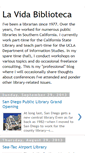 Mobile Screenshot of lavidabiblioteca.blogspot.com