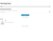 Tablet Screenshot of ajm-nursingcare.blogspot.com