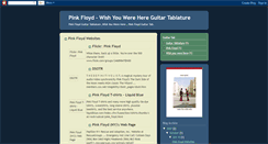 Desktop Screenshot of pinkfloydguitartab.blogspot.com