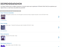 Tablet Screenshot of desprendidafashion.blogspot.com