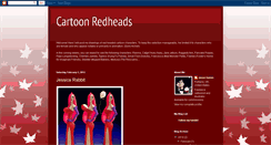 Desktop Screenshot of cartoonredheads.blogspot.com