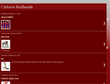 Tablet Screenshot of cartoonredheads.blogspot.com
