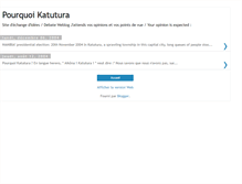 Tablet Screenshot of katutura-katutura.blogspot.com