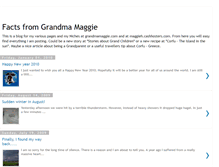 Tablet Screenshot of grandmamaggiefacts.blogspot.com