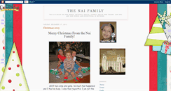 Desktop Screenshot of naifamily.blogspot.com