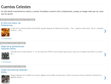 Tablet Screenshot of cuentoscelestes.blogspot.com