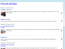 Tablet Screenshot of folhanossa.blogspot.com
