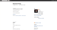 Desktop Screenshot of desmerizing.blogspot.com