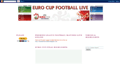Desktop Screenshot of euro08football.blogspot.com