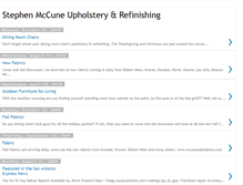 Tablet Screenshot of mccuneupholstery.blogspot.com