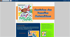 Desktop Screenshot of cantinhodosdesafiosmatematicos.blogspot.com