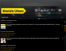 Tablet Screenshot of itinerariourbano.blogspot.com