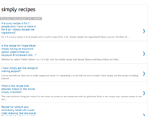 Tablet Screenshot of co-simply-recipes.blogspot.com