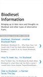 Mobile Screenshot of biodieselplans.blogspot.com