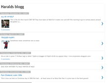 Tablet Screenshot of haralds-blogg.blogspot.com