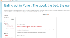 Desktop Screenshot of anotherpunefoodblog.blogspot.com