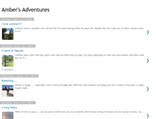 Tablet Screenshot of ambermonforte.blogspot.com