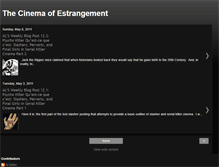 Tablet Screenshot of cinemaofestrangement.blogspot.com