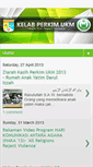 Mobile Screenshot of kelabperkimukm.blogspot.com