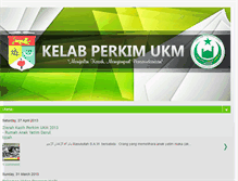 Tablet Screenshot of kelabperkimukm.blogspot.com