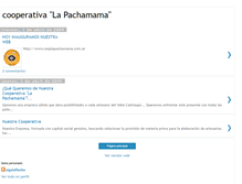 Tablet Screenshot of cooplapachamama.blogspot.com