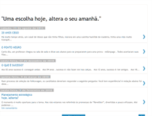 Tablet Screenshot of escolhaserfenix.blogspot.com