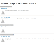 Tablet Screenshot of mcastudentalliance.blogspot.com