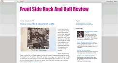 Desktop Screenshot of frontsiderockandrollreview.blogspot.com