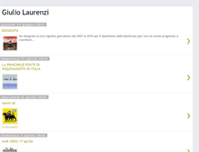 Tablet Screenshot of giuliolaurenzi.blogspot.com