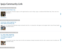 Tablet Screenshot of ipajacommunitylink.blogspot.com