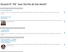 Tablet Screenshot of escuela102canelones.blogspot.com