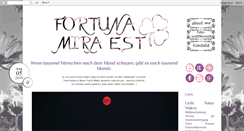 Desktop Screenshot of mirafortuna.blogspot.com