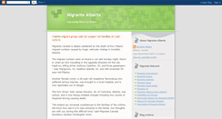 Desktop Screenshot of migrantealberta.blogspot.com