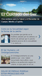 Mobile Screenshot of elcuidadodelser.blogspot.com