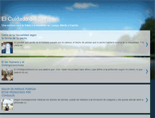 Tablet Screenshot of elcuidadodelser.blogspot.com