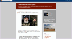 Desktop Screenshot of intellectualinsurgent.blogspot.com